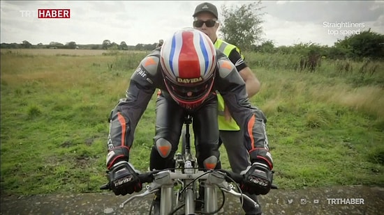 Özel Üretim Bisikletiyle Hız Rekoru Kırdı: Saatte 280 Kilometre