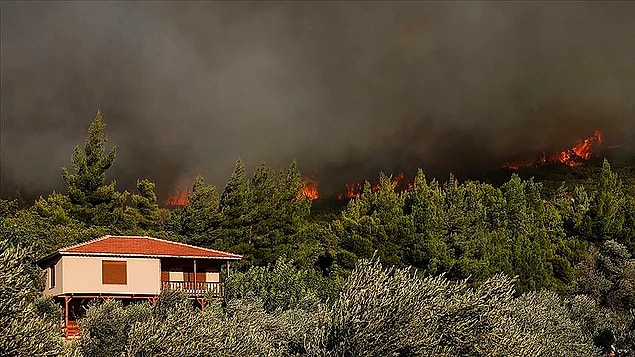 Bakan Pakdemirli'nin dün yaptığı açıklamaya göre Türk Hava Kurumu'nun yangın söndürme uçakları yağ akıtıyordu ve arızalı idi.