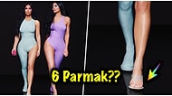 Geçirdiği Estetik Ameliyatları ile Bambaşka Birine Dönüşen Kim Kardashian'ın Yaptığı Photoshop Hatası Kafaları Karıştırdı!