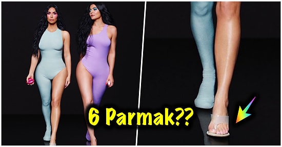 Geçirdiği Estetik Ameliyatları ile Bambaşka Birine Dönüşen Kim Kardashian'ın Yaptığı Photoshop Hatası Kafaları Karıştırdı!