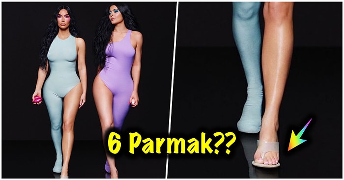 Geçirdiği Estetik Ameliyatları ile Bambaşka Birine Dönüşen Kim Kardashian'ın Yaptığı Photoshop Hatası Kafaları Karıştırdı!