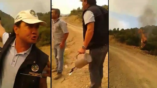 'İzmir'de Pürmüzle Orman Yakıyorlar' Videosuna Yalanlama: 'Karşı Ateş Metodunu Kullanıyor'