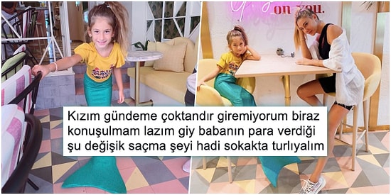 Şeyma Subaşı, Kızı Melisa'ya Giydirdiği Deniz Kızı Kıyafetiyle Dikkat Çekmeye Çalıştığını Düşünenler Tarafından Eleştiriliyor
