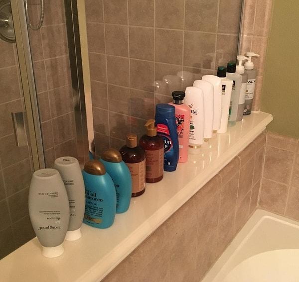 5. Bazıları için gereksiz şampuan yığını olabilir fakat her birinin ayrı bir görevi var.