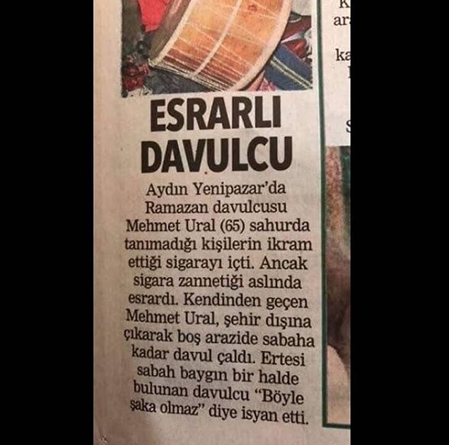 17. Böyle şaka mı olur ya!