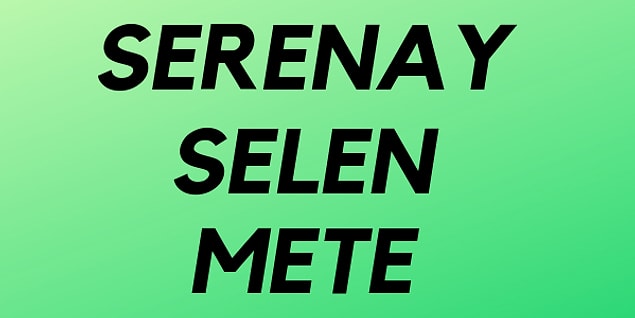 Senin arkandan deli gibi konuşup dedikodunu yapan isimler;