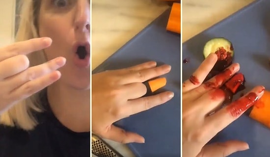 Yaptığı 'Kesik Parmak' Şakası ile Çocuklarının Aklını Alan Vicdansız Anne!