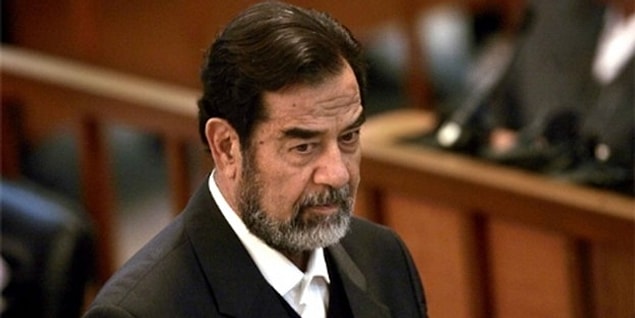 8. Saddam Hussein a reçu une fois la clé de la ville de Detroit.