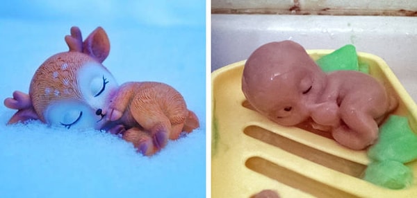 1. «Мне подарили это действительно милое мыло, но после первого использования я боюсь заходить в ванную».