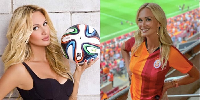 2018 Dünya Kupası Elçisi Rus Model Victoria Lopyreva'dan Galatasaray Paylaşımları