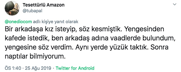 1. Kafede yengesinden kız istemek mi? 😅