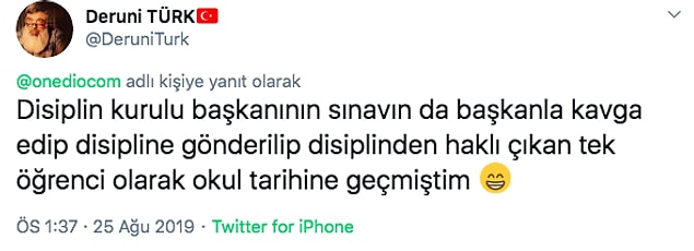 7. Oradan haklı çıkmayı nasıl başardın acaba? Büyük yetenek...