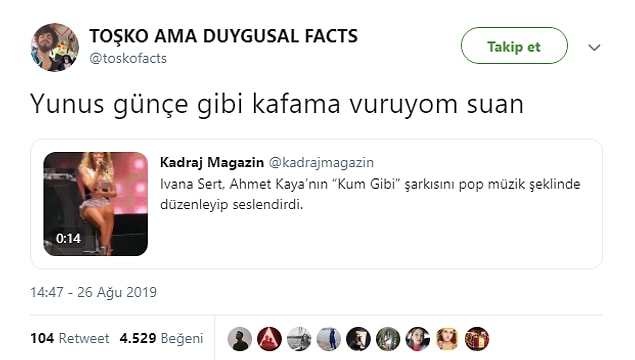 Tabii sosyal medya da bu şarkı yorumuna sessiz kalamadı...
