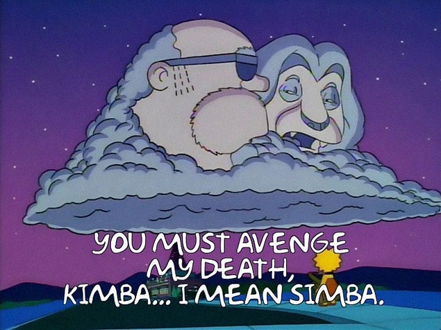 The Simpsons da bu durumla dalgasını geçmiş tabii...