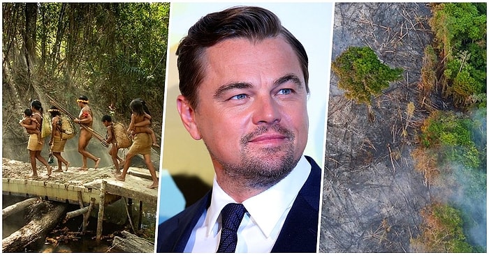 Leonardo DiCaprio Amazon Yağmur Ormanlarındaki Yangın İçin 5 Milyon Dolar Bağış Yaptı