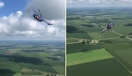 Red Bull Pilotundan Ağzınız Açık İzleyeceğiniz Görüntüler: Helikopterle Ters Takla Attı!