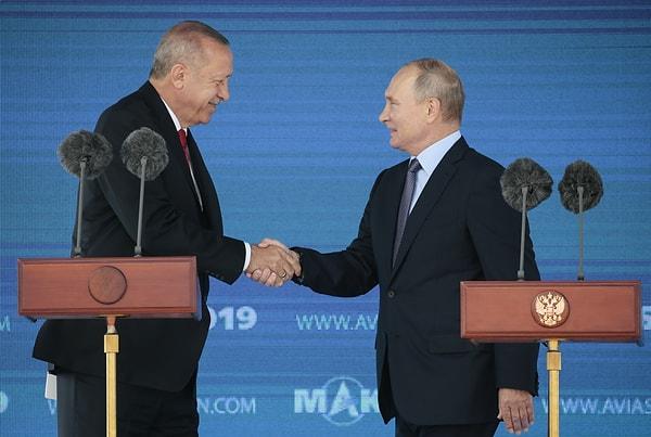 Putin: "Karşılıklı iş birliğimiz için yeni ufuklar açacak"