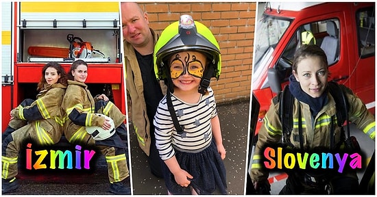 4 Yaşındaki Molly Hiç Kadın İtfaiyeci Görmediğini Söyledi ve Dünyanın Dört Bir Yanından Harika Fotoğraflar Geldi!