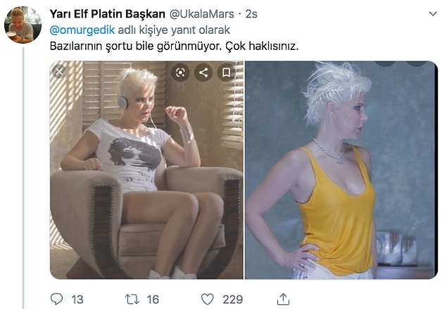 Çeşitli görsellerle kendisiyle çeliştiği öne sürüldü.