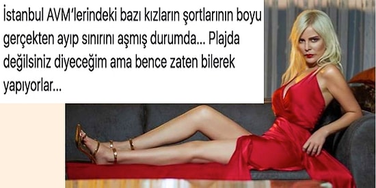 Ömür Gedik Kadınların Giydiği Şort Boyuna Kafayı Takınca Tepkilerin Odağı Oldu