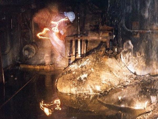 5. Bu Çernobil'deki "Fil Ayağı". Muhtemelen dünyadaki en toksik kütle.