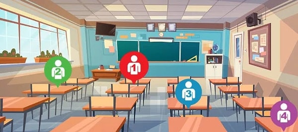 Выберите скамью, на которой вы предпочли бы написать экзамен