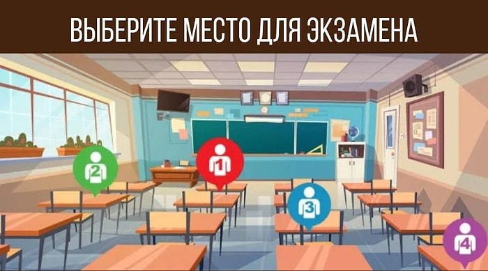 Тест: То, куда вы сядете, может выявить главную черту вашего характера