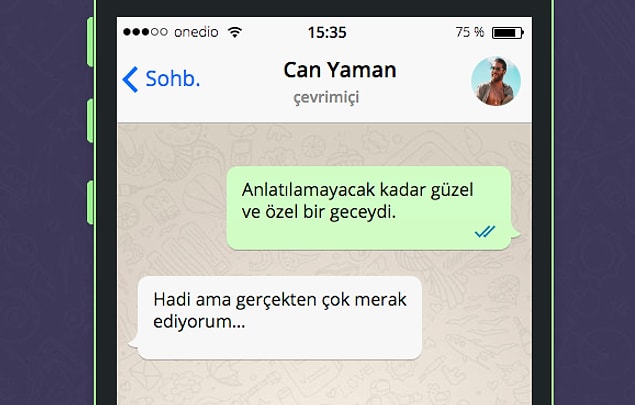 Biraz düşün istersen