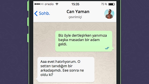 Muhteşem gidiyorsun böyle devam!
