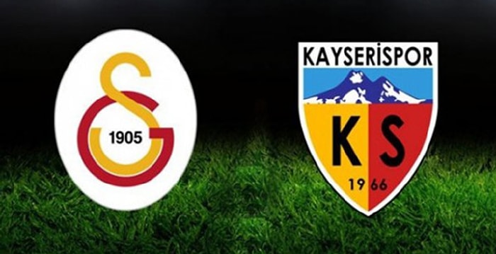 Kayserispor - Galatasaray Maçının Golleri