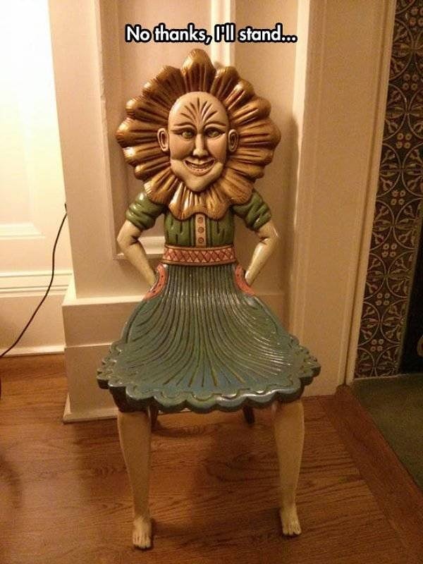 19. Не желаешь присесть?