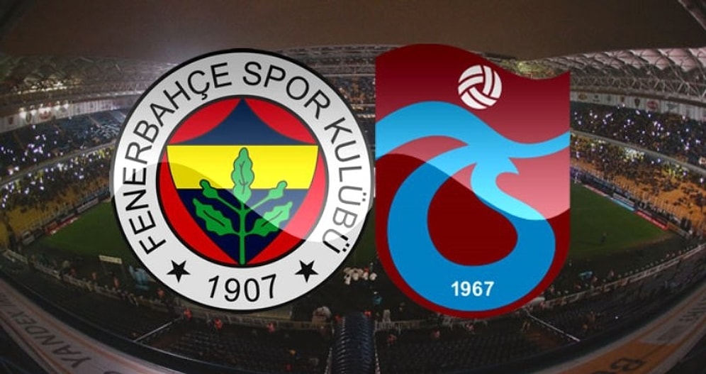 Fenerbahçe - Trabzonspor Maçının Golleri