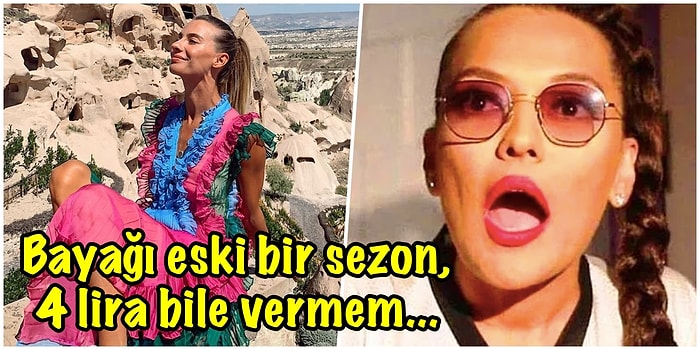 Demet Akalın Yine Bildiğiniz Gibi! 40 Bin Lira Olan Elbiseyi Eski Sezon Diye Eleştirdi, Tuba Ünsal'dan Yanıt Gecikmedi