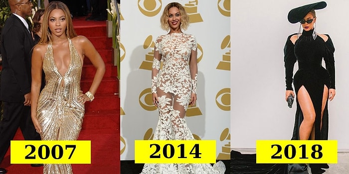 Kendine Özgü Tarzıyla Bir İkona Dönüşen Beyonce'nin 2001-2019 Yılları Arasında Davetlerde Giydiği 19 Elbisesi