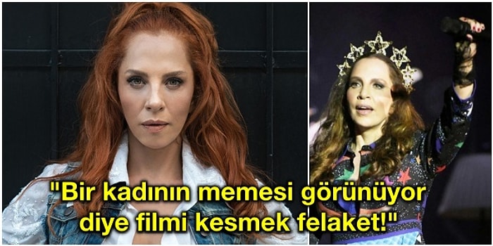 'Çıplaklık Ayıp Değil': Sertab Erener, Konserinde Uğradığı Sansür Sebebiyle Sahnede Tepkisini Gösterdi