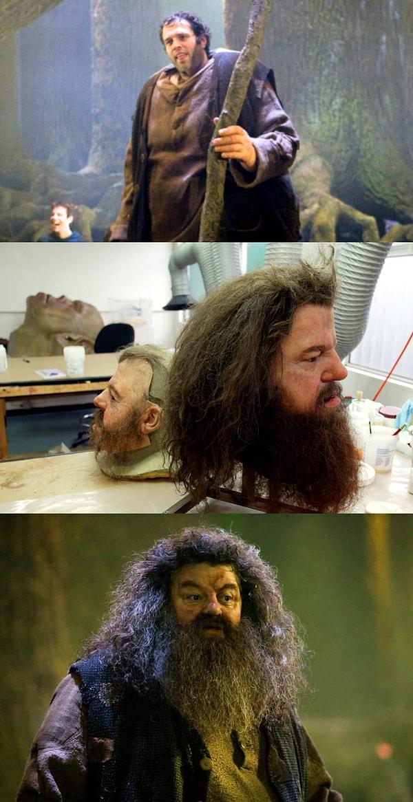 13. İşte Hagrid'in Hagrid olmasını sağlayan sihirli dokunuşlar.