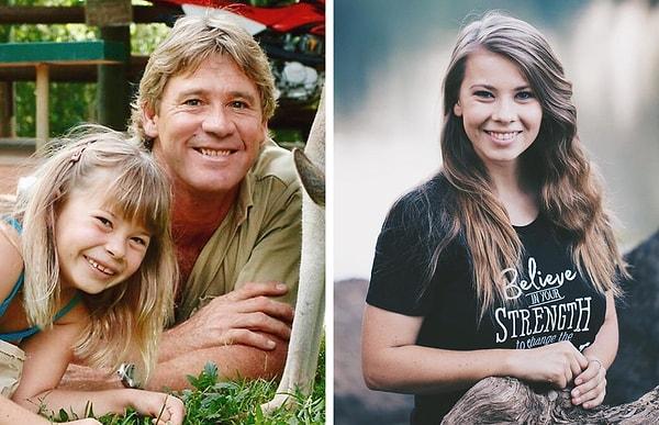 7. Bindi Irwin (21), Steve Irwin'in kızı:
