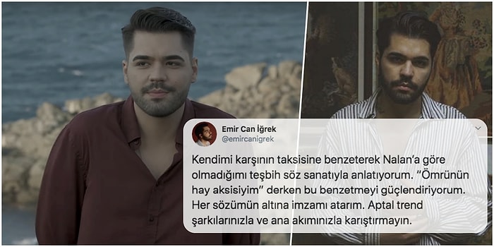 Besteleri ve Şarkılarıyla Gönlümüze Dokunup Yakışıklılığıyla Kalbimizi Pır Pır Ettiren Centilmen: "Karşının Taksisi" Emir Can İğrek