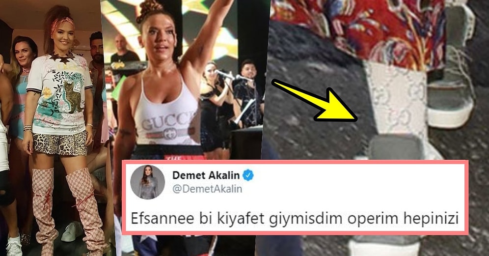 Tuba Ünsal'ın Elbisesini Eski Sezon Diye Eleştiren Demet Akalın'ın Çok Tartışılan Moda Anlayışı