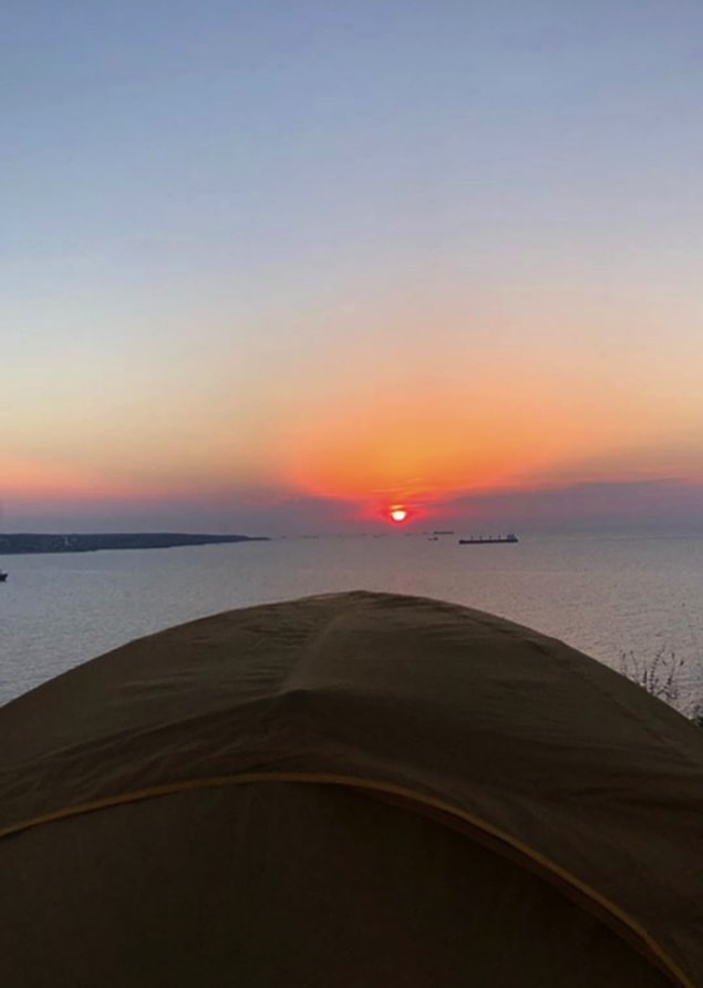İnsan özenmeden edemiyor tabii manzaranın güzelliğine...