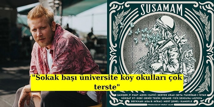 Şanışer ve Birçok Rap Sanatçısının Ortak Çalışması Olan Susamam Şarkısını İnceledik!