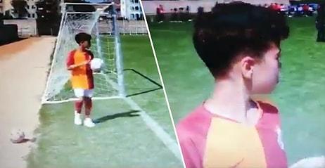 'Fener Gol Gol' Tezahüratı Yapan Galatasaray Formalı Çocuktan Ders Niteliğinde Sözler: 'Futbol Kardeşliktir'