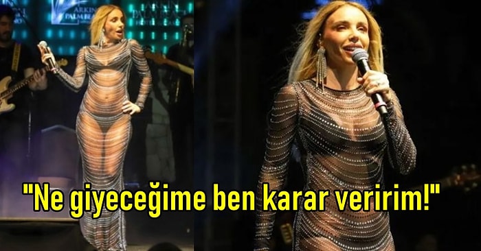 Konserde Giydiği Transparan Kıyafet Yüzünden Eleştirilen Gülşen'den 'Ayar' Niteliğinde Bir Cevap Geldi!