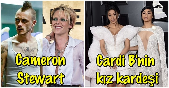 Ekranlarda Sürekli Gördüğümüz Dünyaca Ünlü 15 İsmin Muhtemelen Daha Önce Görmediğiniz Kardeşleri