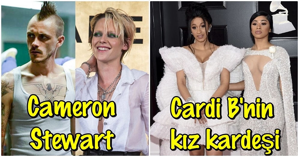 Ekranlarda Sürekli Gördüğümüz Dünyaca Ünlü 15 İsmin Muhtemelen Daha Önce Görmediğiniz Kardeşleri