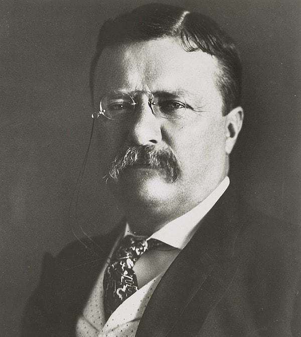 2. Teddy Roosevelt dövmesi olduğu doğrulanmış tek Amerika başkanıdır.