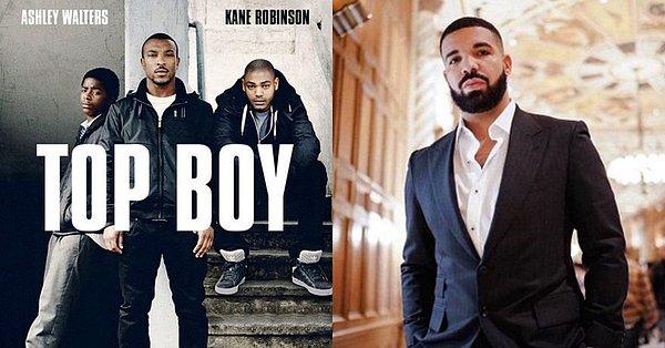 14. Drake’in favori dizisi Top Boy, bütçe sıkıntıları nedeniyle yayından kaldırılınca dizinin yapımcılığını üstlenip devamının çekilmesini sağladı. Dizi bu hafta Netflix’te yayınlanacak.