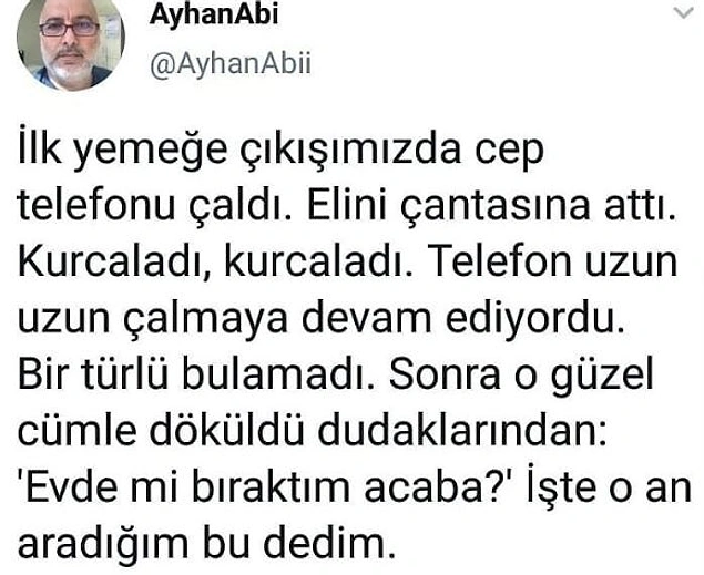 Tam o an düşünecek iki şeyden birisi. :)