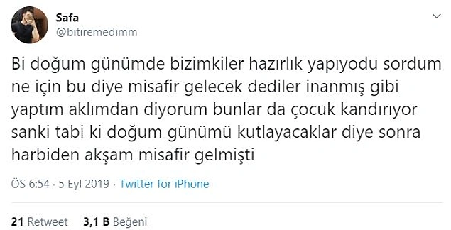 Üzücü bir son. :)