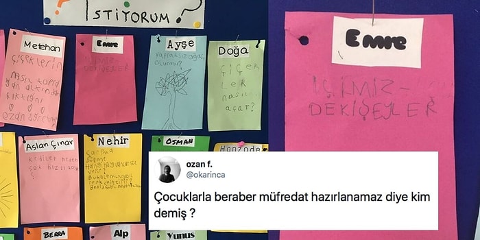 Öğrencilerine 'Ne Öğrenmek İstiyorsunuz?' Sorusunu Soran Ozan Fındık'ın Aldığı Muhteşem Cevaplar